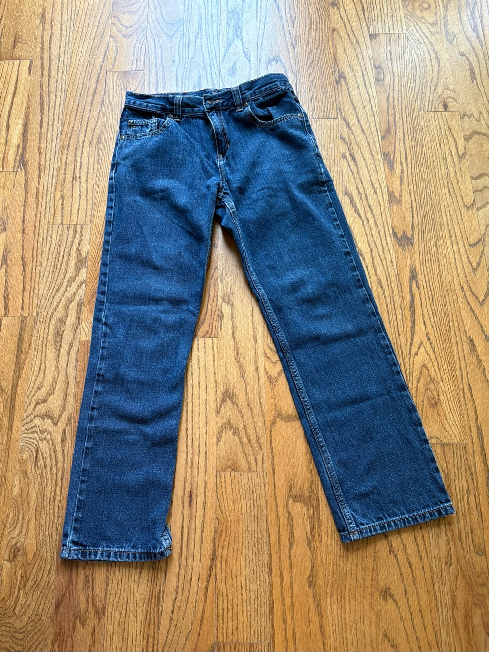 Tommy Hilfiger boys Dark Blue Straight Leg Jeans Sz 18 preowned